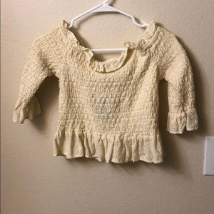 Off the shoulder top